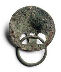 A Roman Bronze Lion Handle