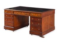 A George III Mahogany Partners’ Desk