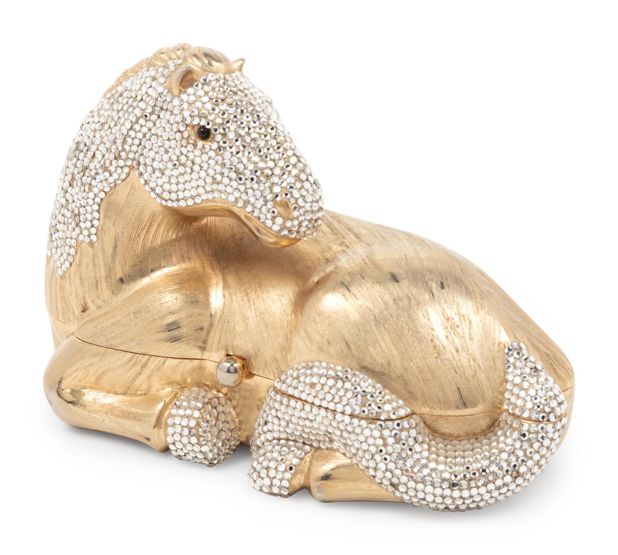Judith Leiber Horse Minaudière