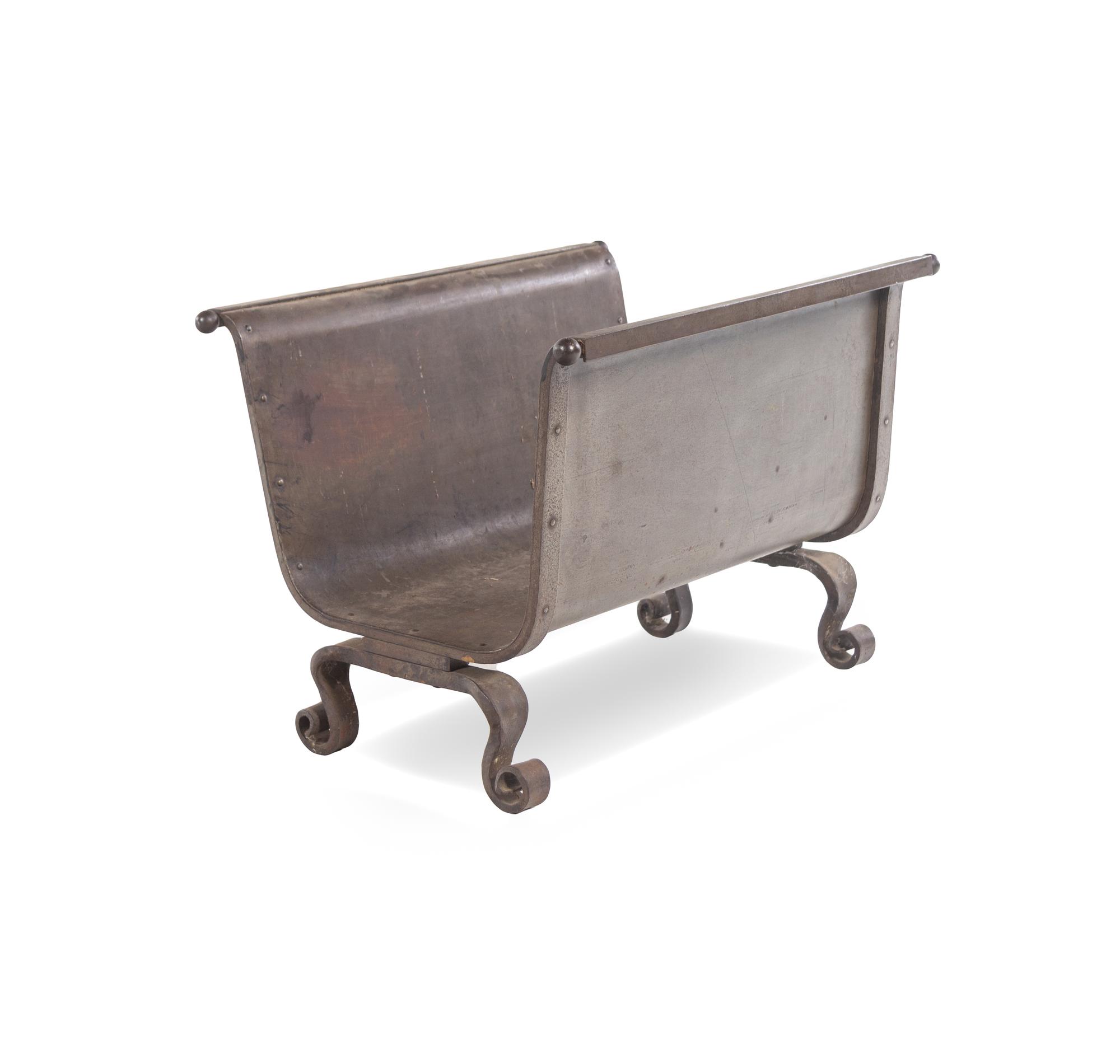 An Assembled Set of Arts & Crafts Fireplace Equipment