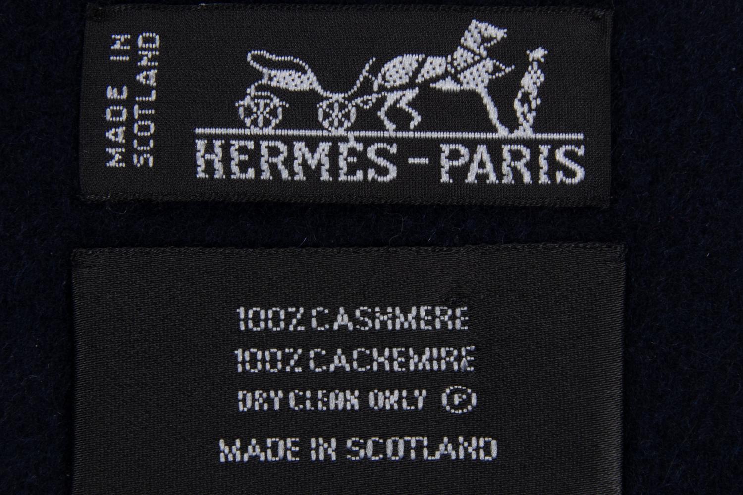 HERMÈS CASHMERE SCARF