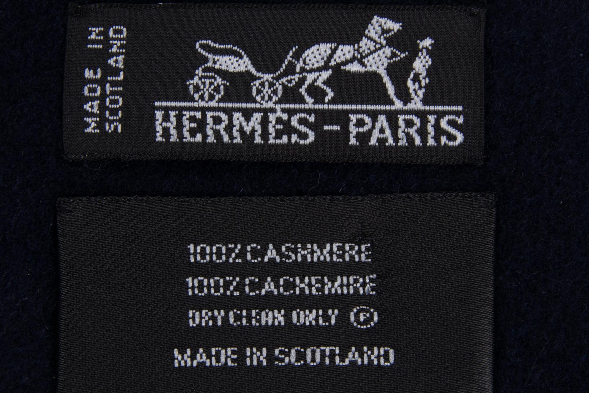 HERMÈS CASHMERE SCARF