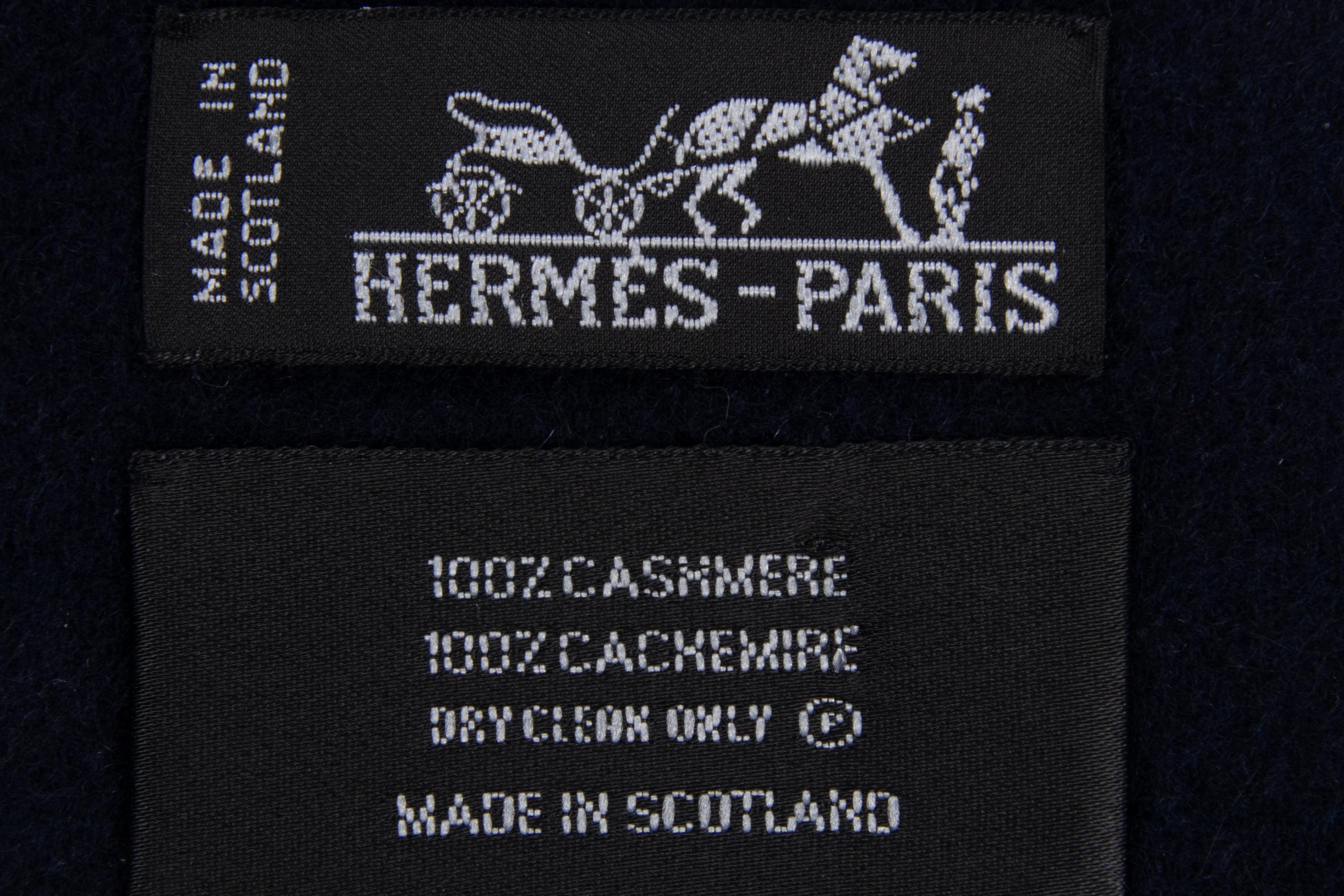 HERMÈS CASHMERE SCARF