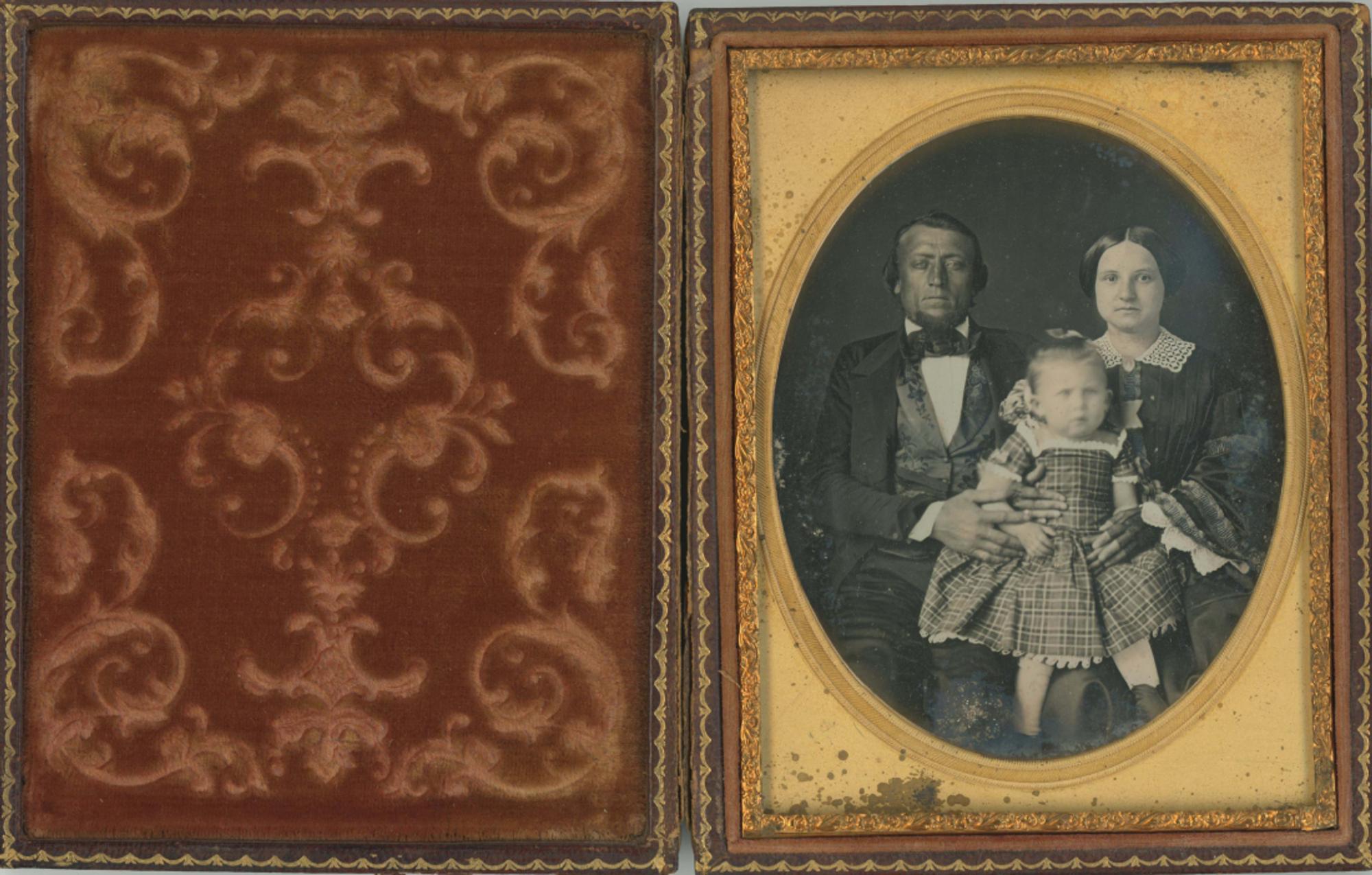 [Daguerreotype] Broken Nose Charley Creek -- A Bad Man