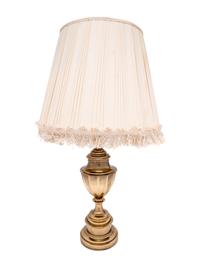 An English Brass Campagna-Form Table Lamp