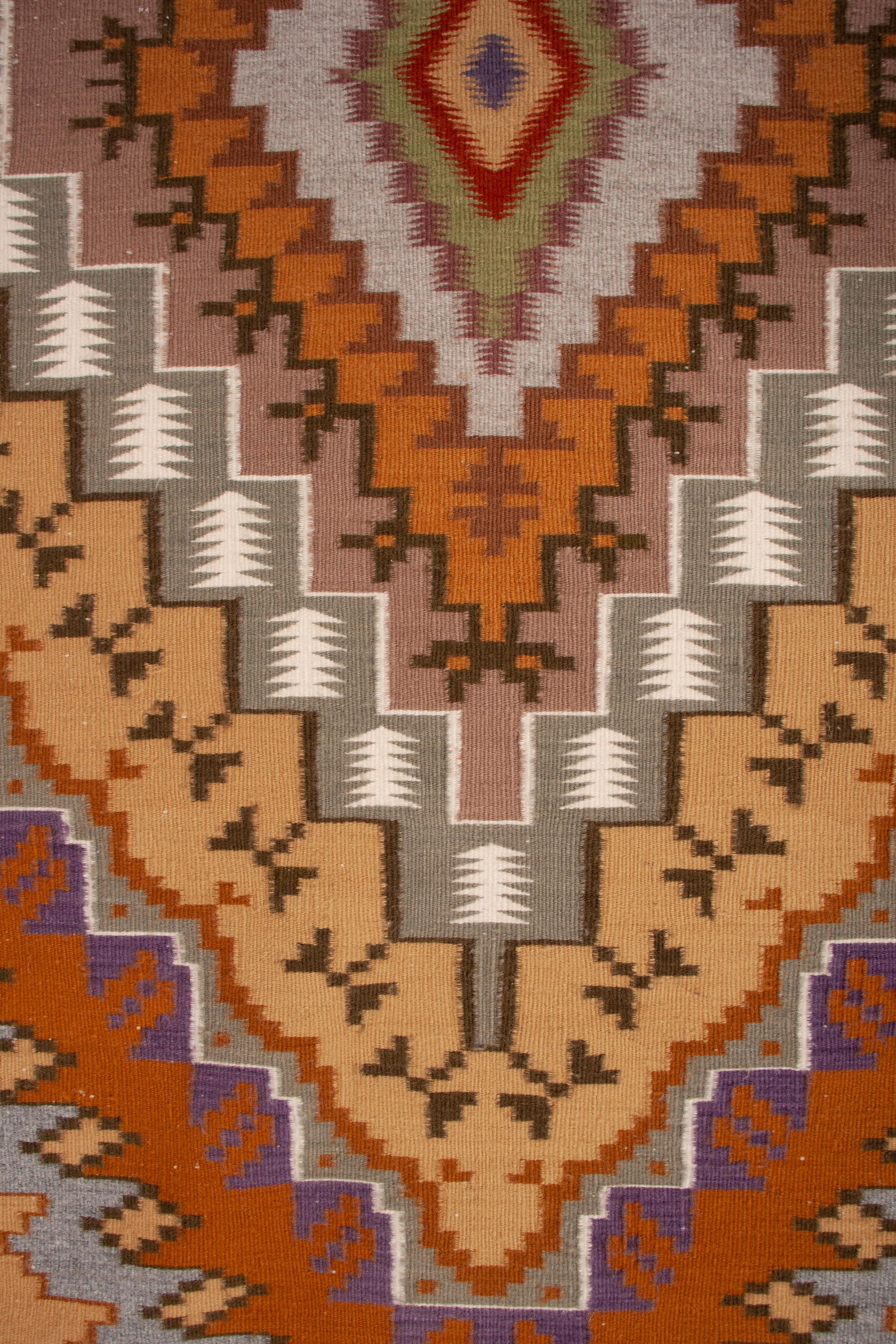 Navajo Burntwater Pattern Weaving / Rug