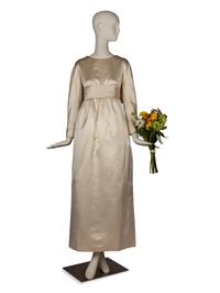Oscar de la Renta for Jane Derby Wedding Gown, 1965