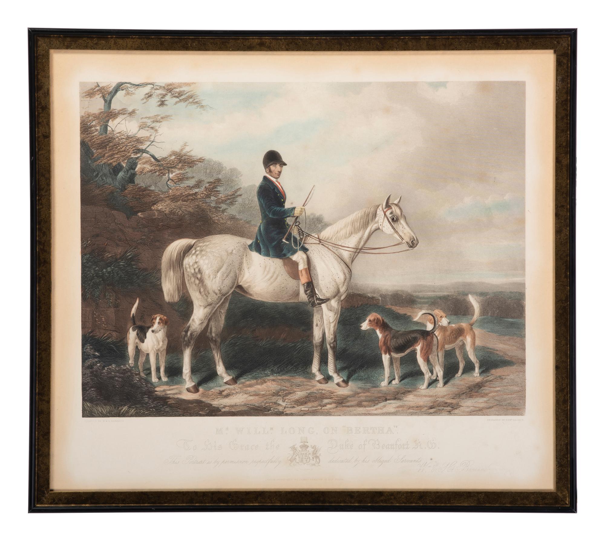 Two English Equestrian Engravings