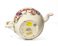 A Wedgwood Queen's Ware Chinoiserie Teapot