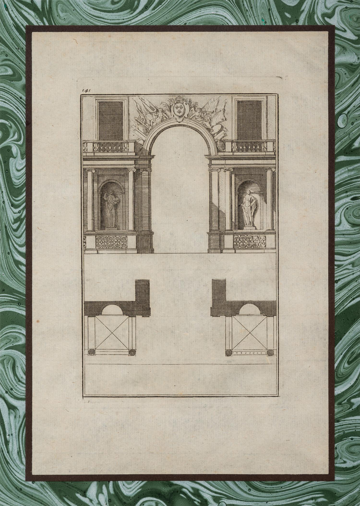 A Pair of French Architectural Engravings