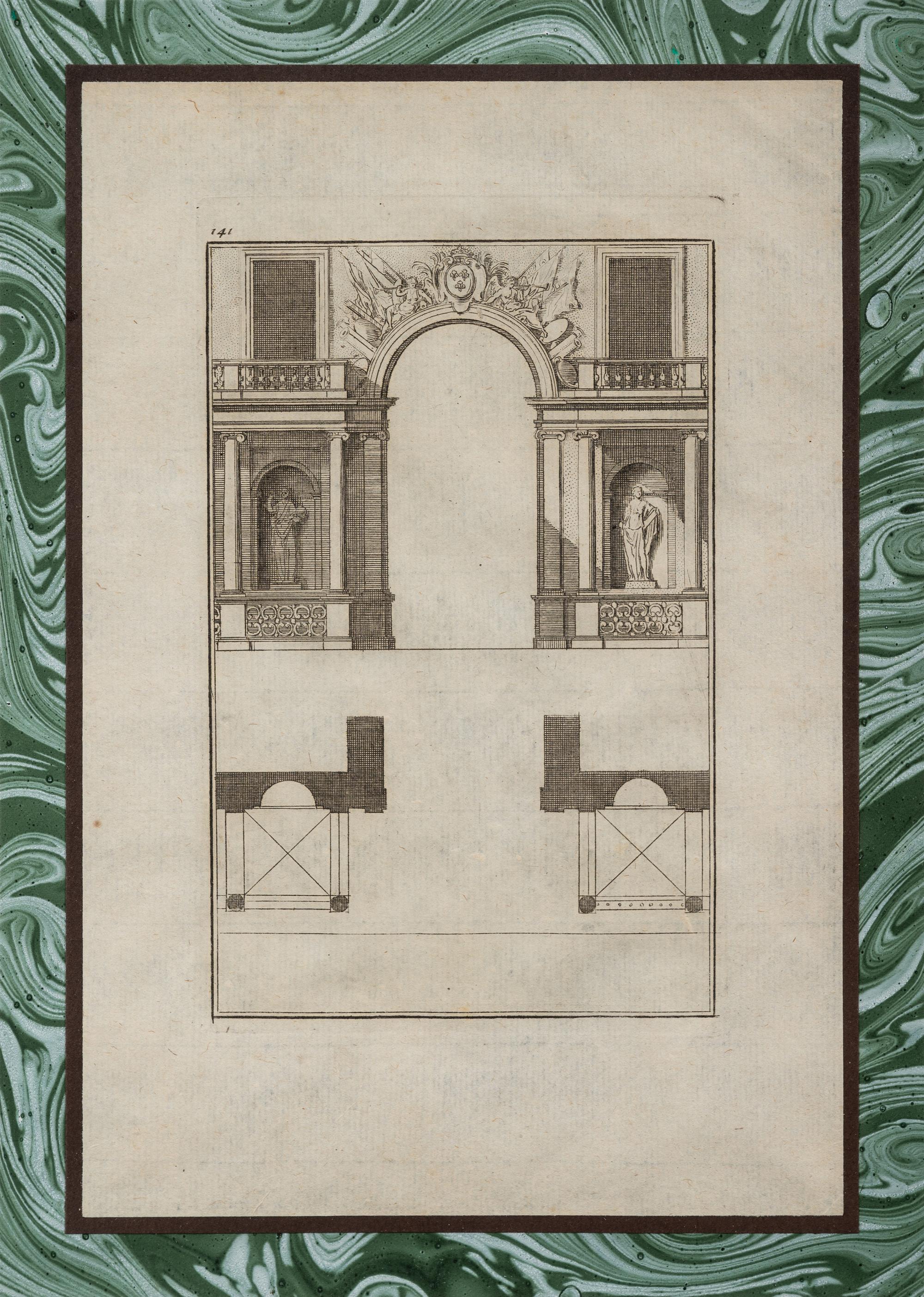 A Pair of French Architectural Engravings