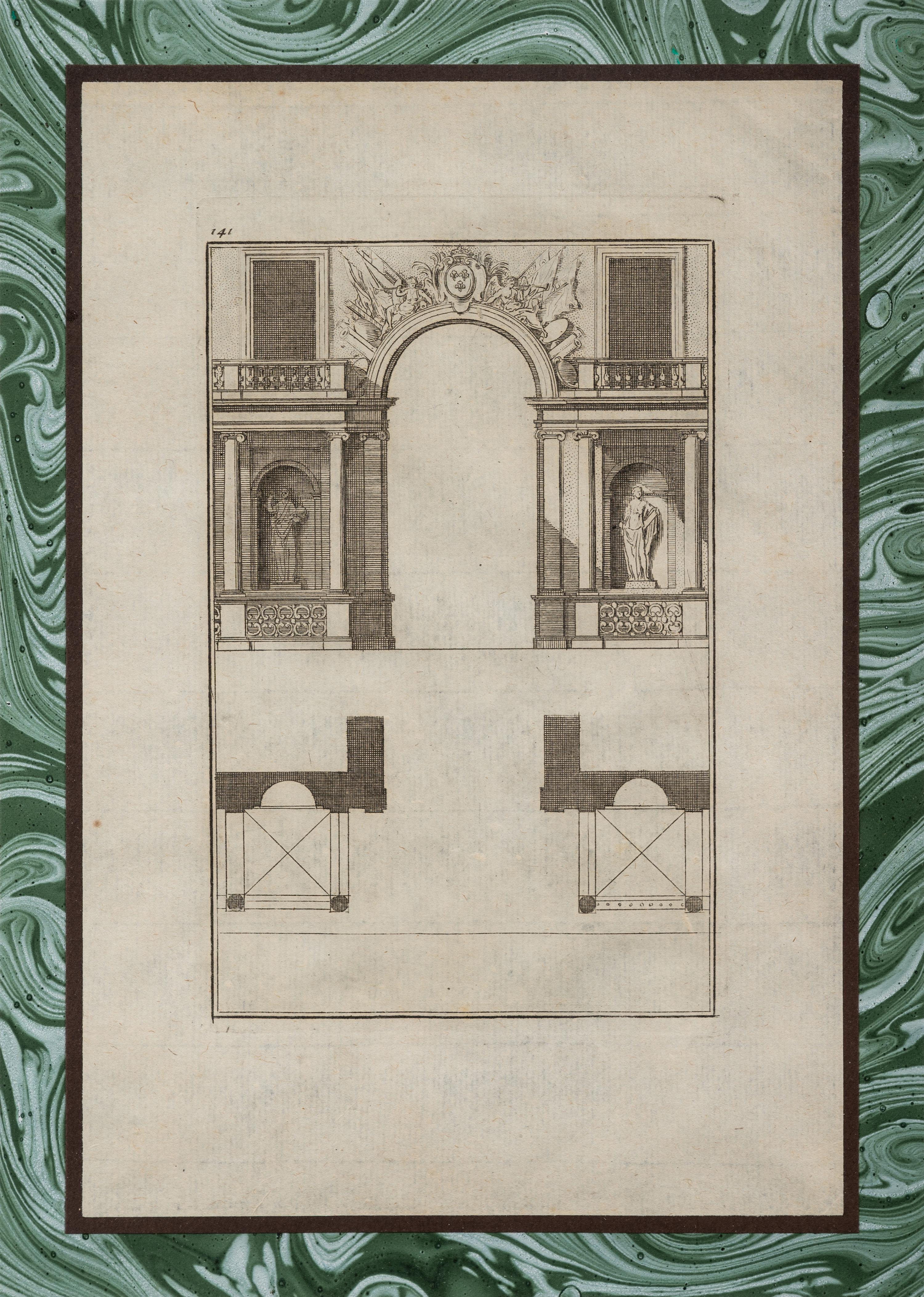A Pair of French Architectural Engravings