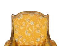 A Louis XVI Giltwood Six-Piece Salon Suite
