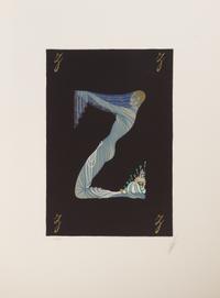 Erte (Romain de Tirtoff), (French, 1892-1990), a complete Alphabet Suite, 1976 comprising 26 individual letters and one title page, 27