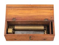 An Key-Wind Four-Air Music Box by F. Nicole
