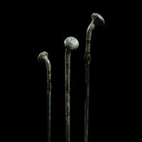Three Anatolian Bronze Dress Pins