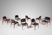 Set of Eight Ellen Dining Chairs Vamo Møbelfabrik, Denmark