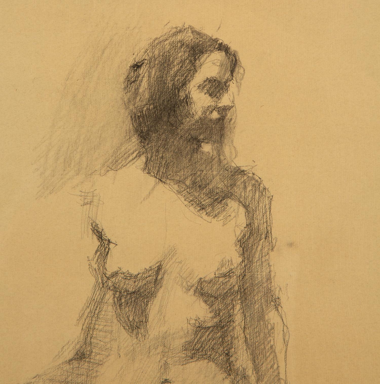 Untitled Nude Models (Three Framed Works)