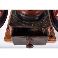 A National Specialty Painted Cast Iron Coffee Grinder