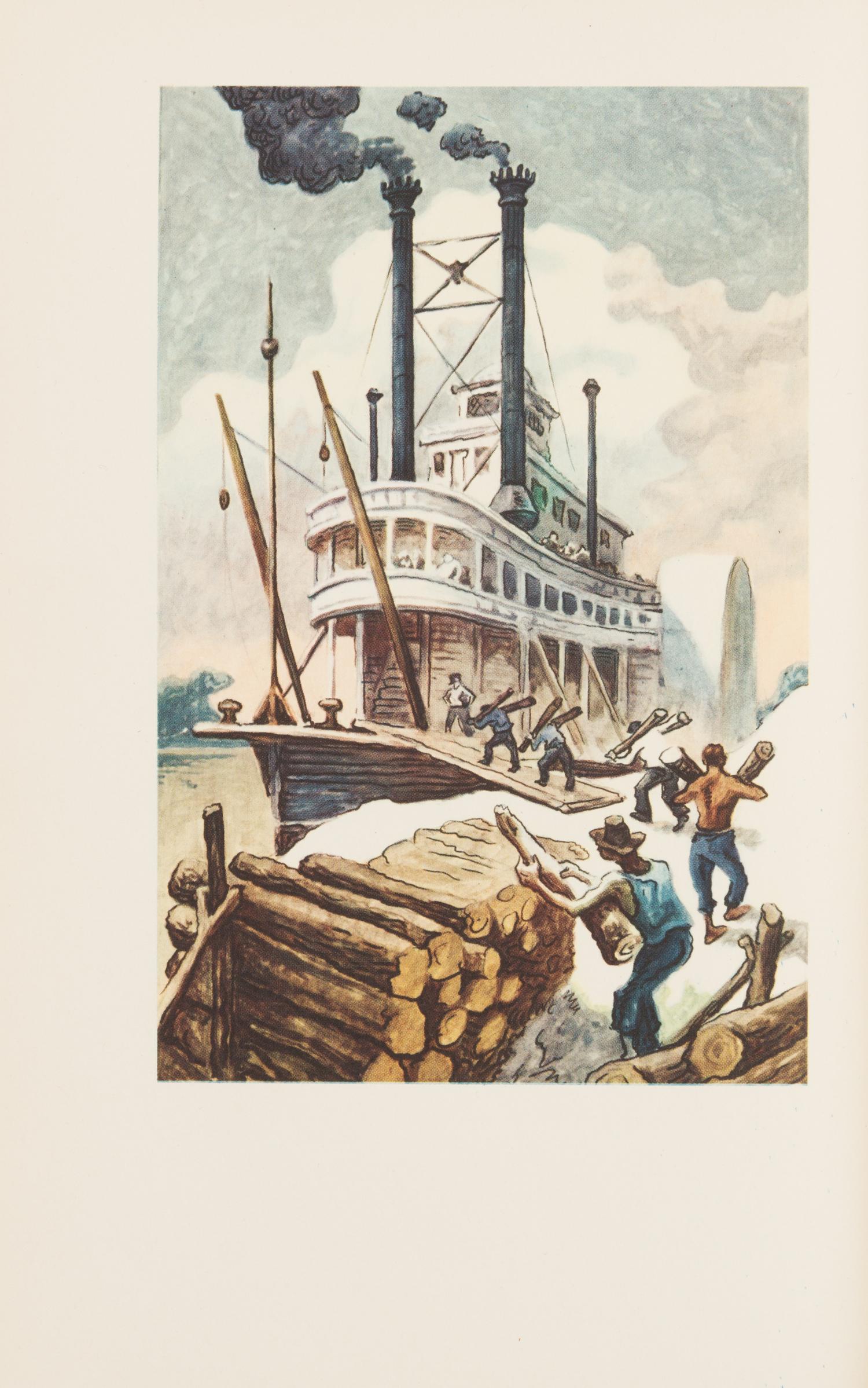 [LIMITED EDITIONS CLUB]. CLEMENS, Samuel L. ("Mark Twain") (1835-1910). Life on the Mississippi. New York, 1944.