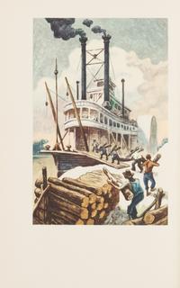 [LIMITED EDITIONS CLUB]. CLEMENS, Samuel L. ("Mark Twain") (1835-1910). Life on the Mississippi. New York, 1944.