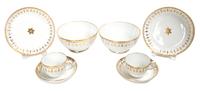 A Spode Porcelain Partial Dessert and Tea Service Height of teapot 6 inches. — 20TH CENTURY