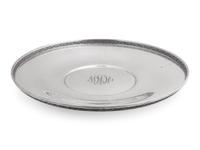 A Monogrammed Silver Tray