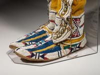 Cheyenne Beaded Leggings and Moccasins