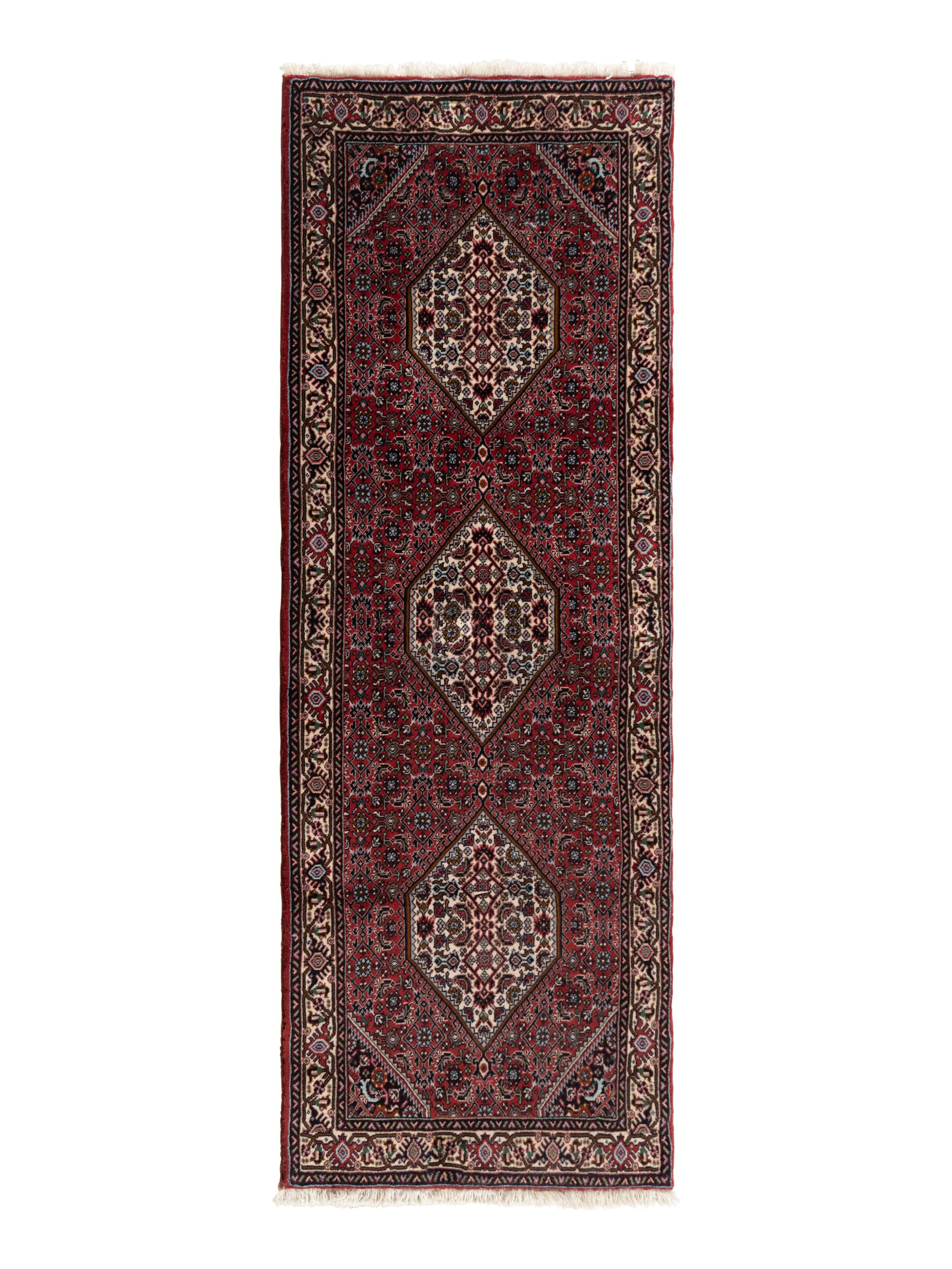 Three Bidjar Wool Runners