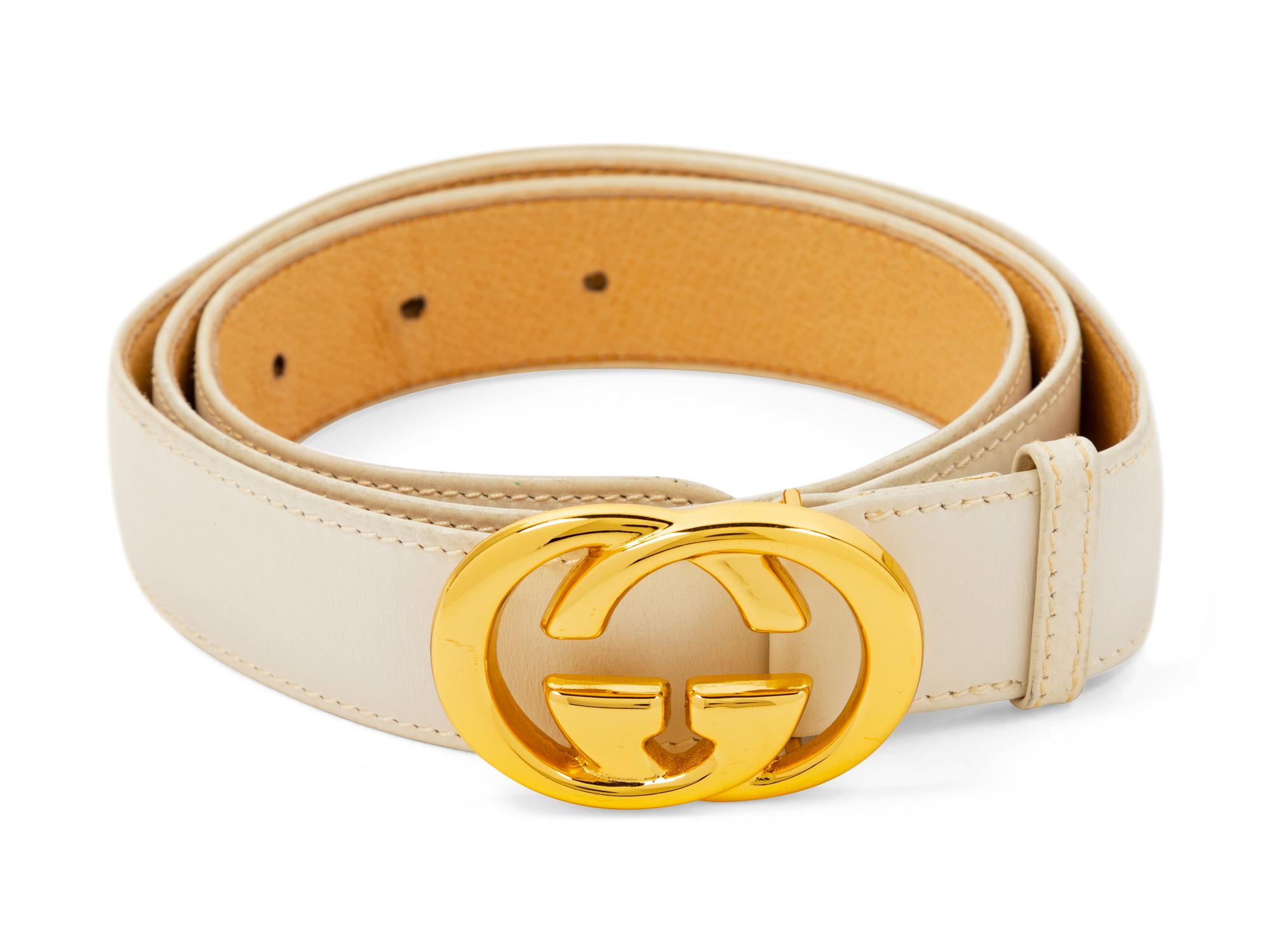 Gucci White Leather, 1980-2000