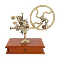 A Nickel Plated Watch Maker's Rounding Up Tool — First Half 20th Century
