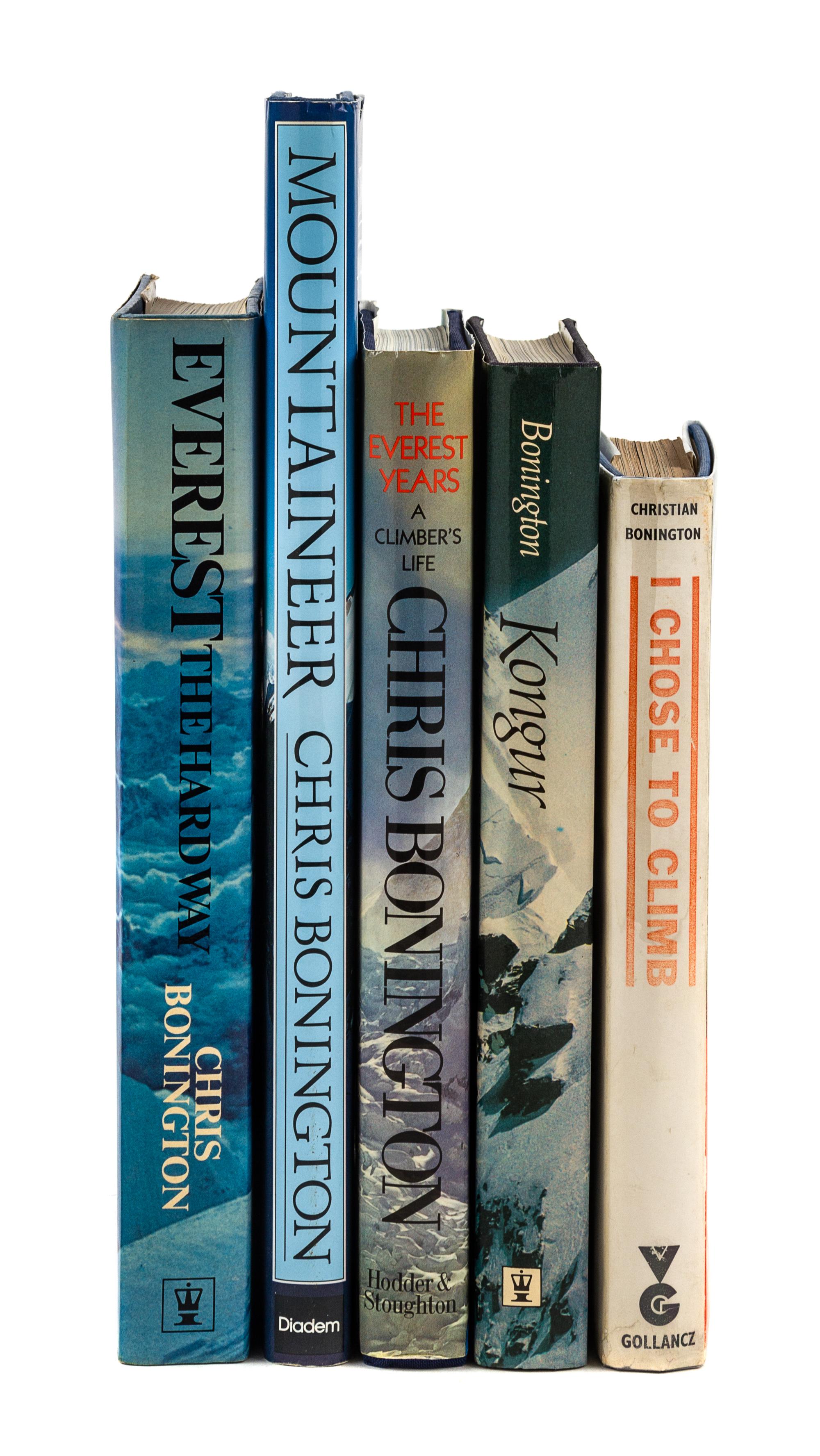 BONINGTON, Chris (b. 1934). A group of 12 works, including: