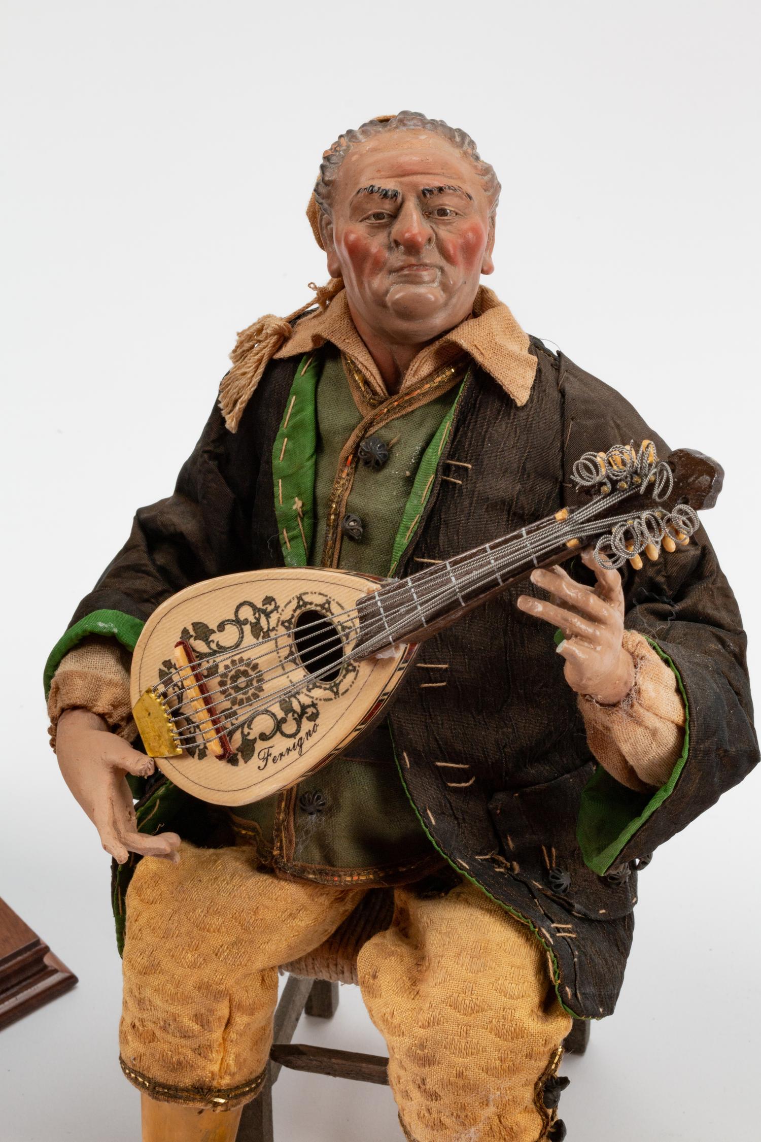 Three Neapolitan Market Figures — 19TH CENTURY