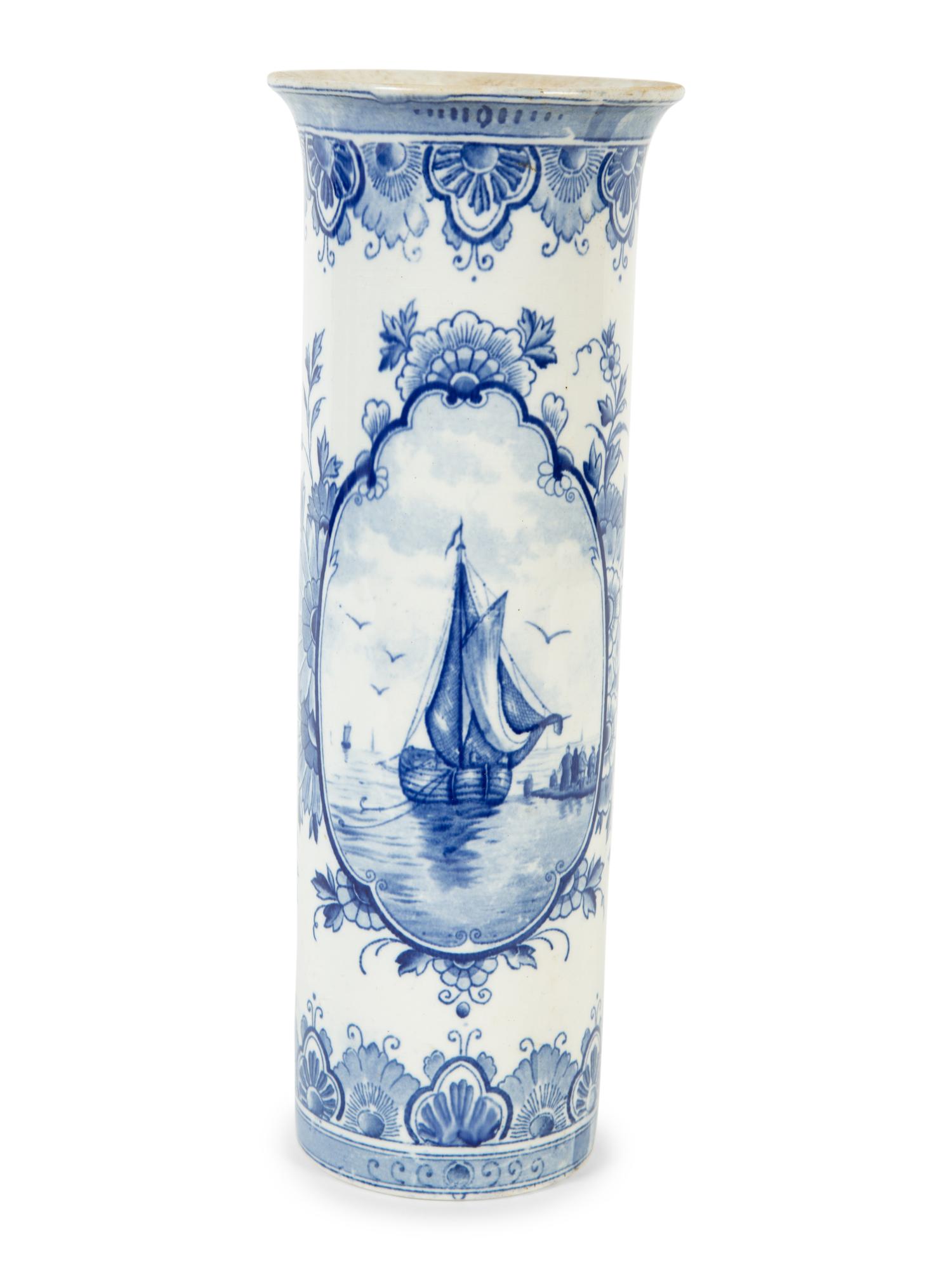 A Delft Ware Vase