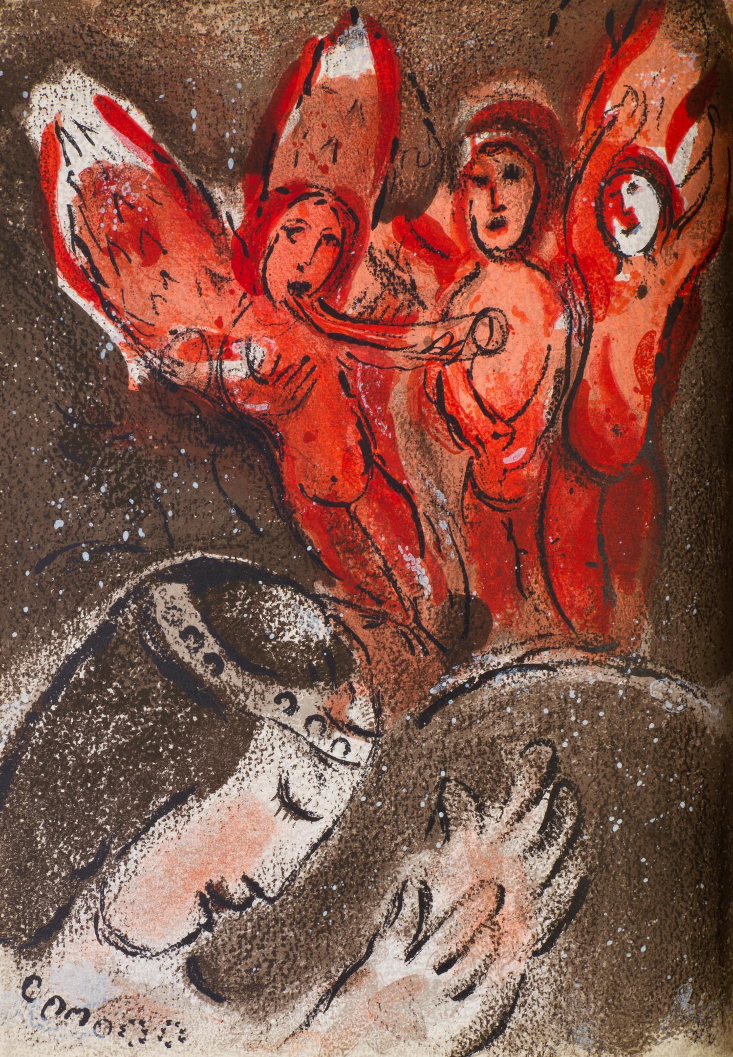 CHAGALL, MARC. Drawings for the Bible. New York, (1960). First American edition. Complete with 24 original color lithos.