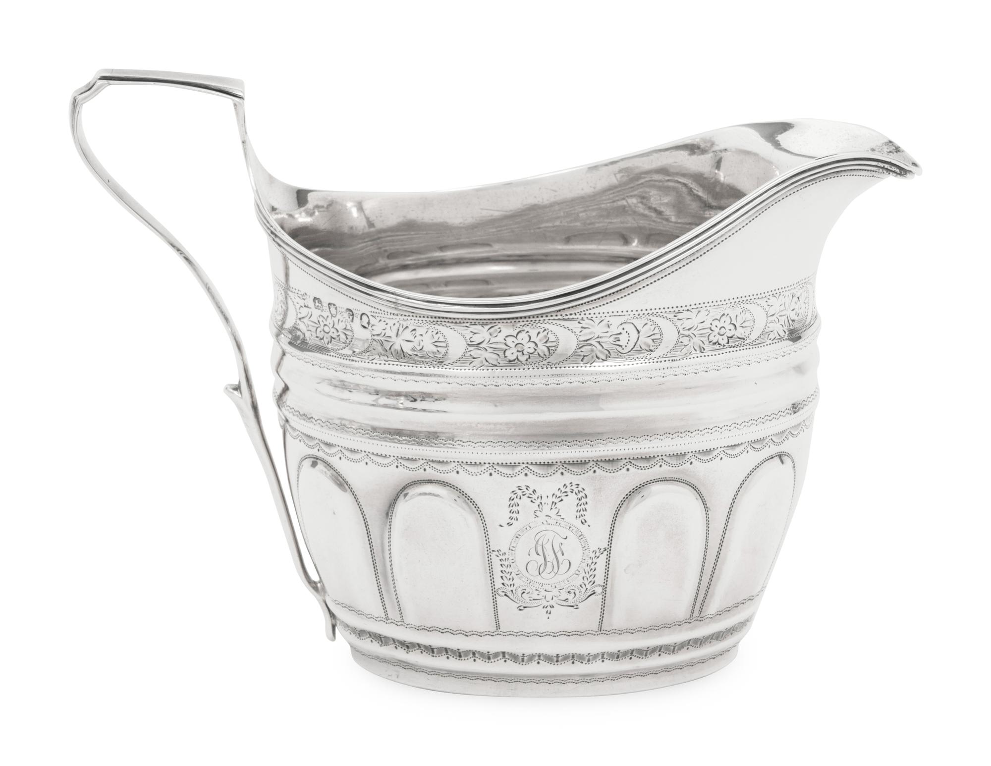 A George III Silver Four-Piece Tea and Coffee Service