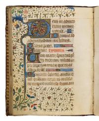 PARISIAN WORKSHOP Book of Hours, in Latin and French, illuminated manuscript on parchment [France, Paris, c. 1450]
