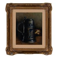 G. Couton 20th Century — Still Life with Tankard