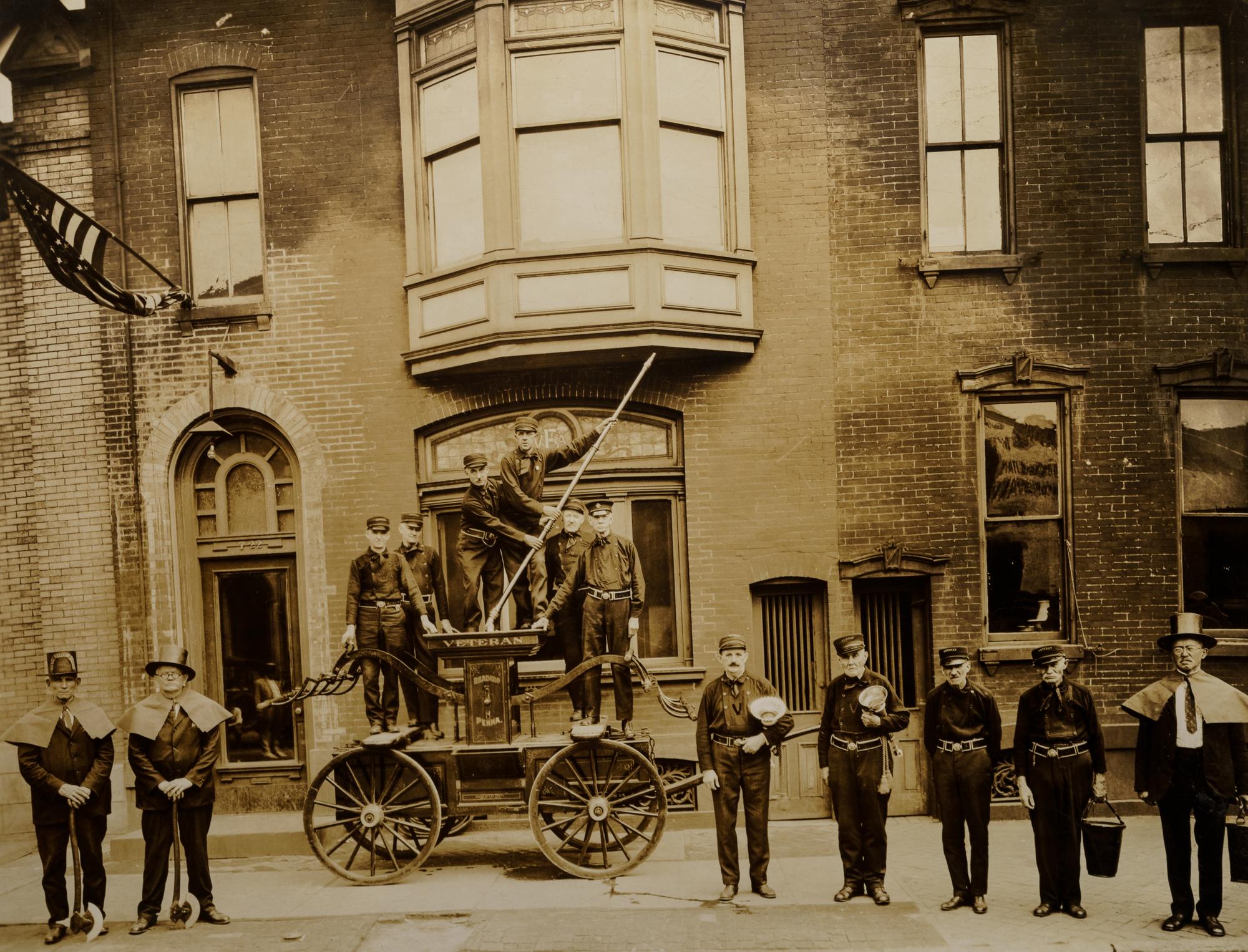 Nine Antique Occupational Photographs