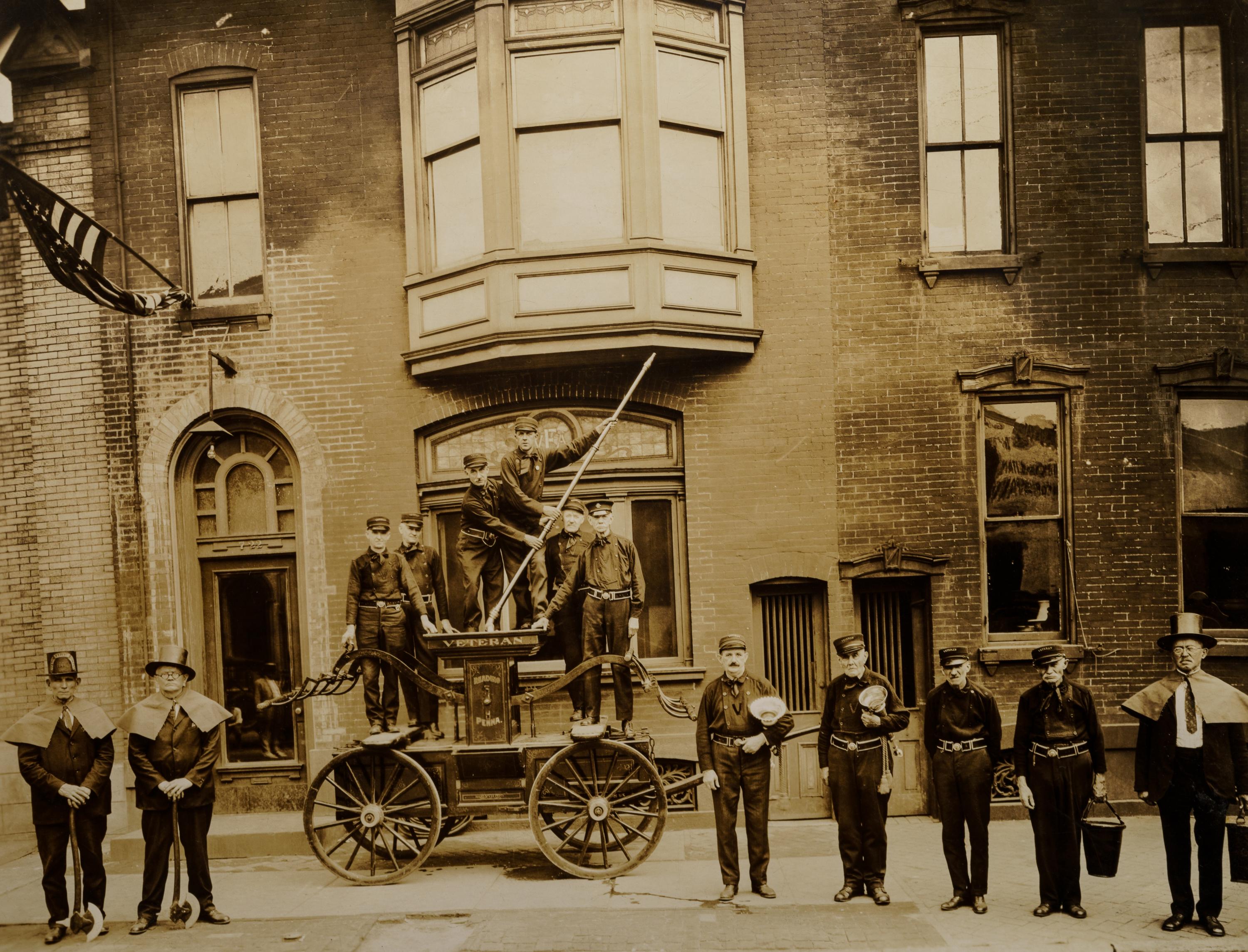 Nine Antique Occupational Photographs