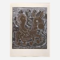 Nicole Eisenman (American, b. 1965) Crossing the Alborz