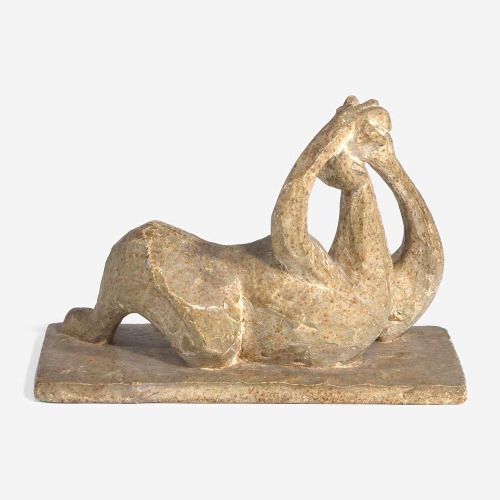 Jacques Lipchitz (American/French, 1891-1973) Study for Hagar: Maquette Number 2