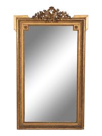 A Louis XVI Style Giltwood Mirror