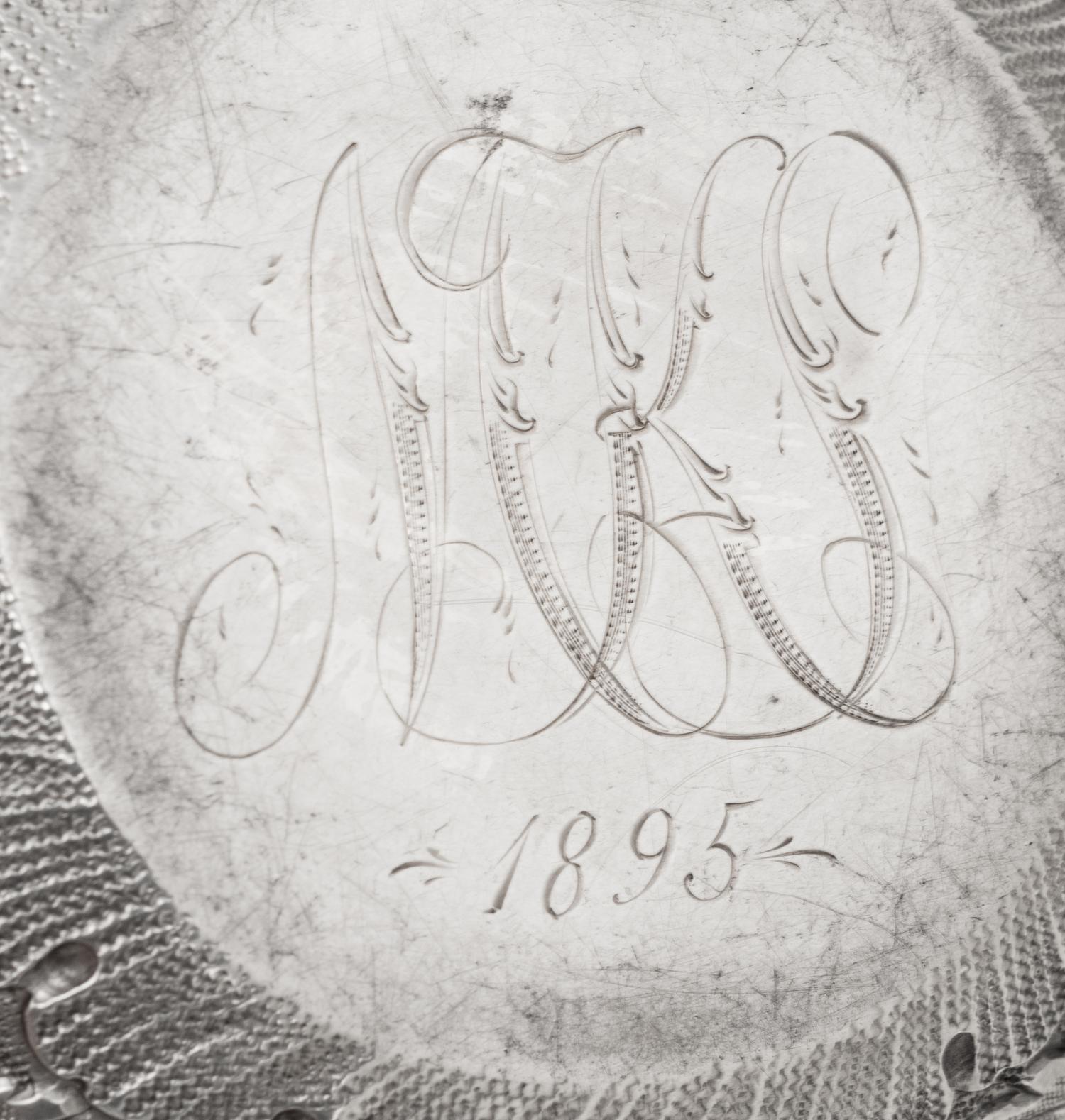 An American Silver Repoussé Dresser Box