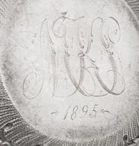 An American Silver Repoussé Dresser Box
