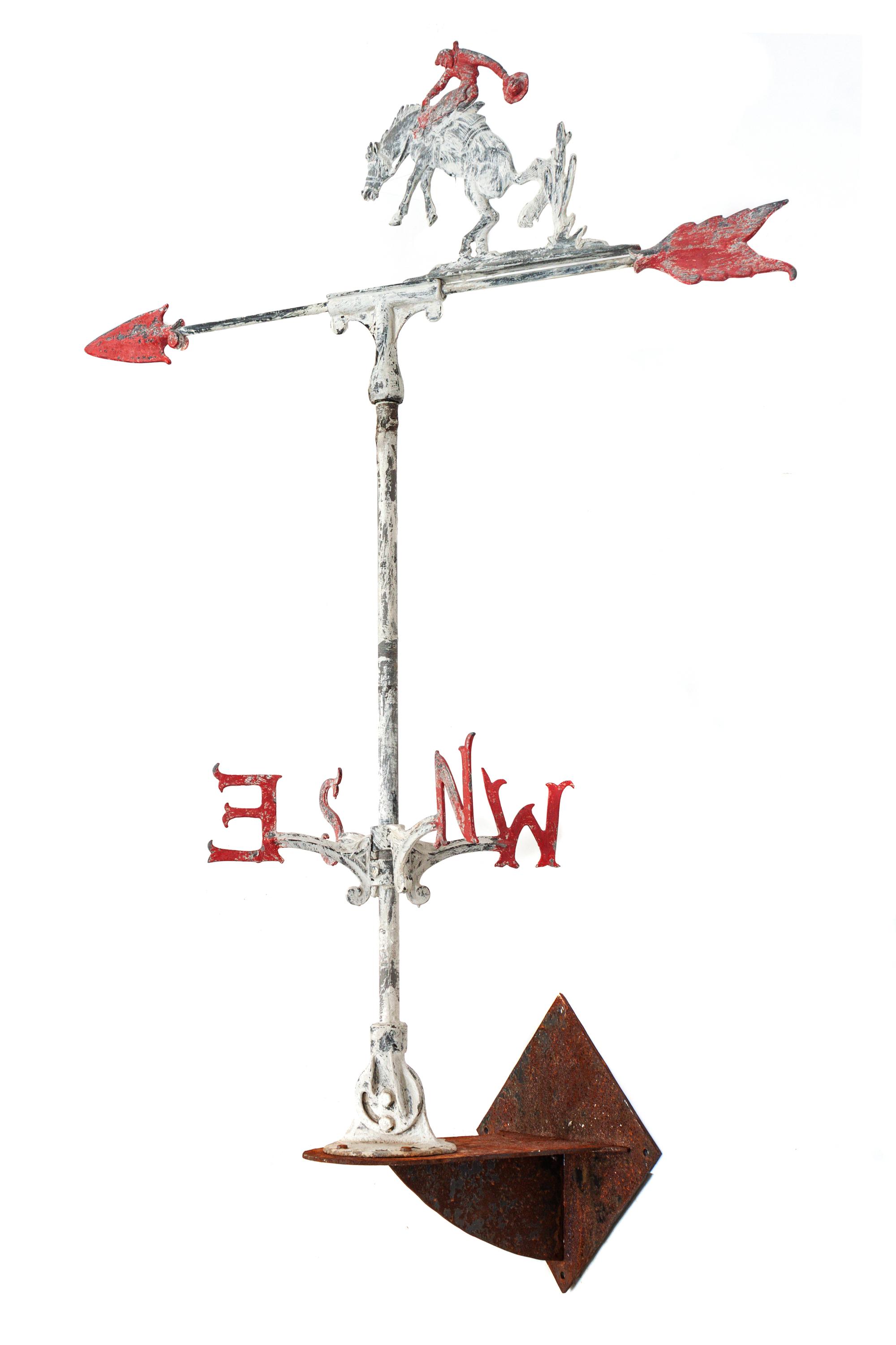 American Bucking Bronco Weathervane