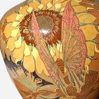 A large Art Nouveau glazed earthenware vase Rozenburg Plateelfabriek (1883-1917), The Hague, Netherlands, 1899