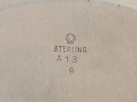 Four American Silver Trays