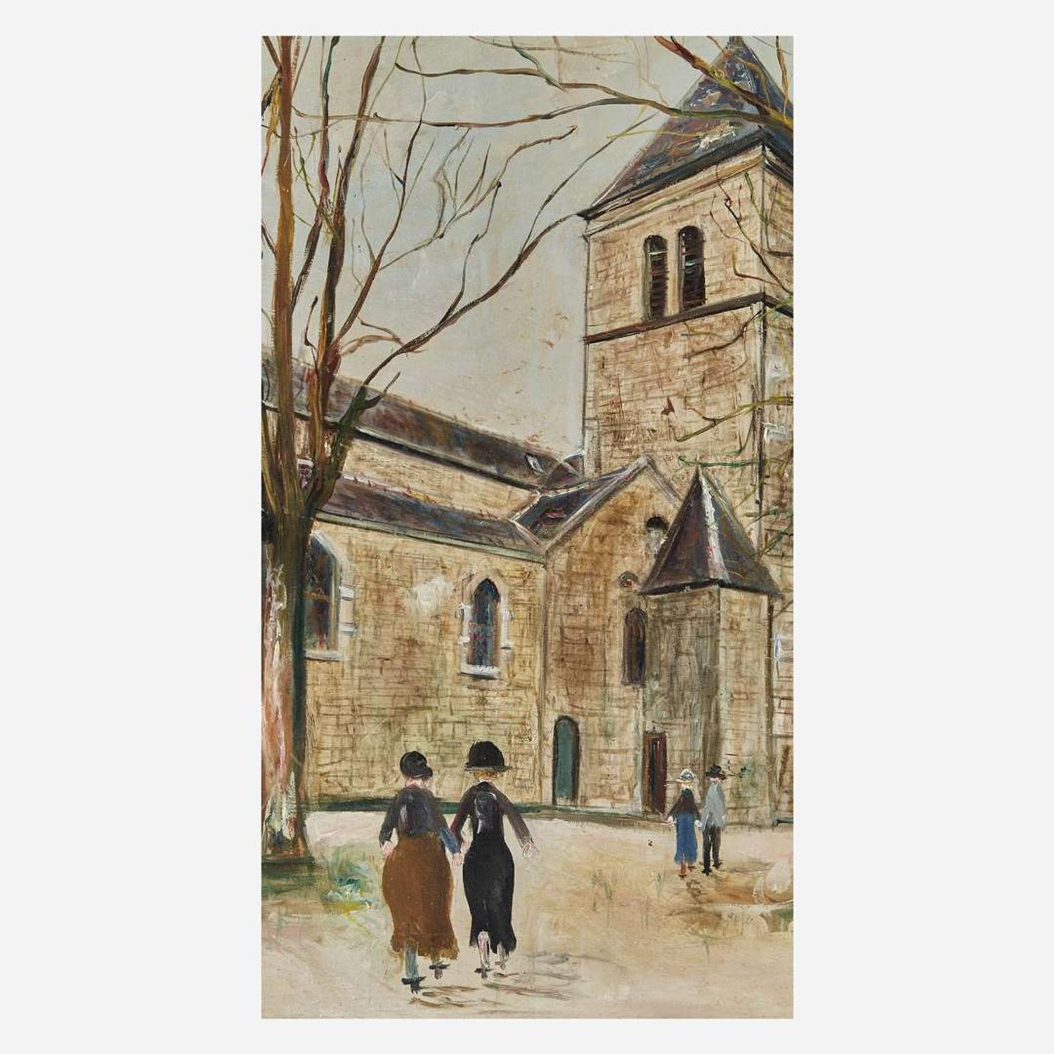 Maurice Utrillo (French, 1883–1955) Église Notre Dame à Mâcon