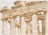 The Temple at Paestum, 1983